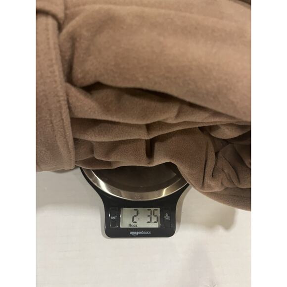 Vtg 70s Juli de Roma Tan Belted Over Coat 10 Kajjmir Man Made Cashmere Classic - Picture 14 of 14